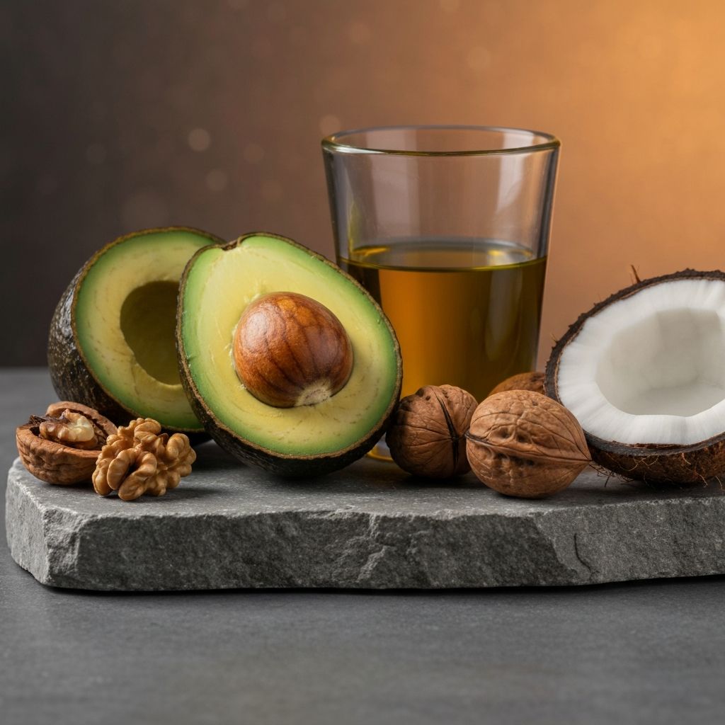 Fettige Lebensmittel